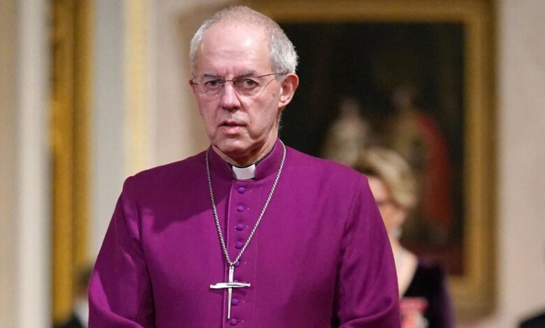 archbishop of canterbury justin welbey