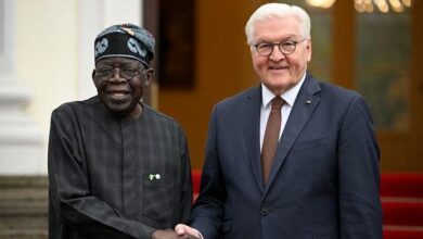 German President in Nigeria