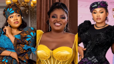 Funke Akindele, Mercy Aigbe, and Toyin Abraham