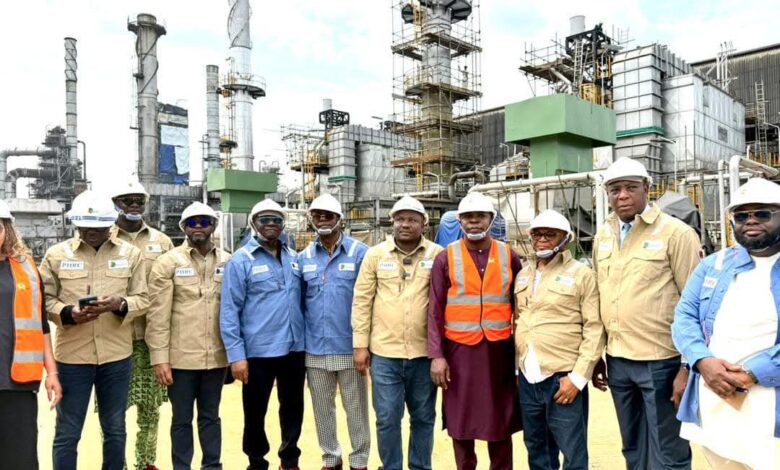 Port Harcourt Refinery inpection